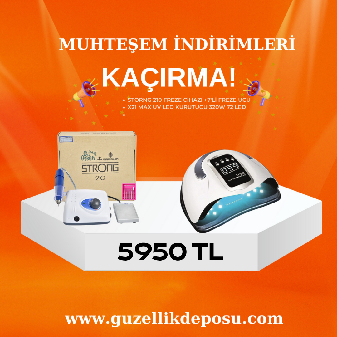 Protez Tırnak Cihaz Seti 2li