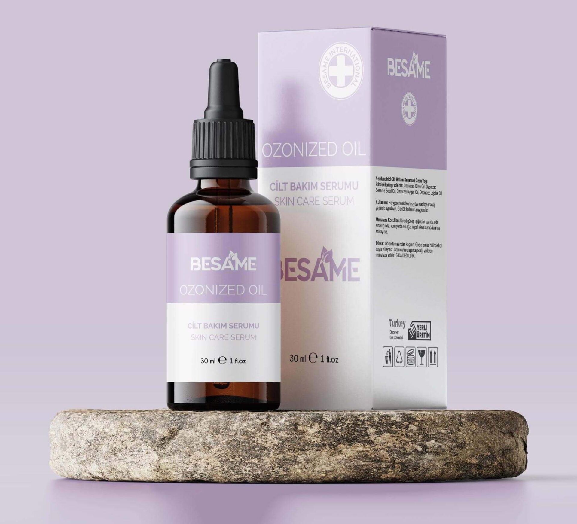 Besame Ozon Yağı Nemlendirici Cilt Bakım Serumu 30 Ml