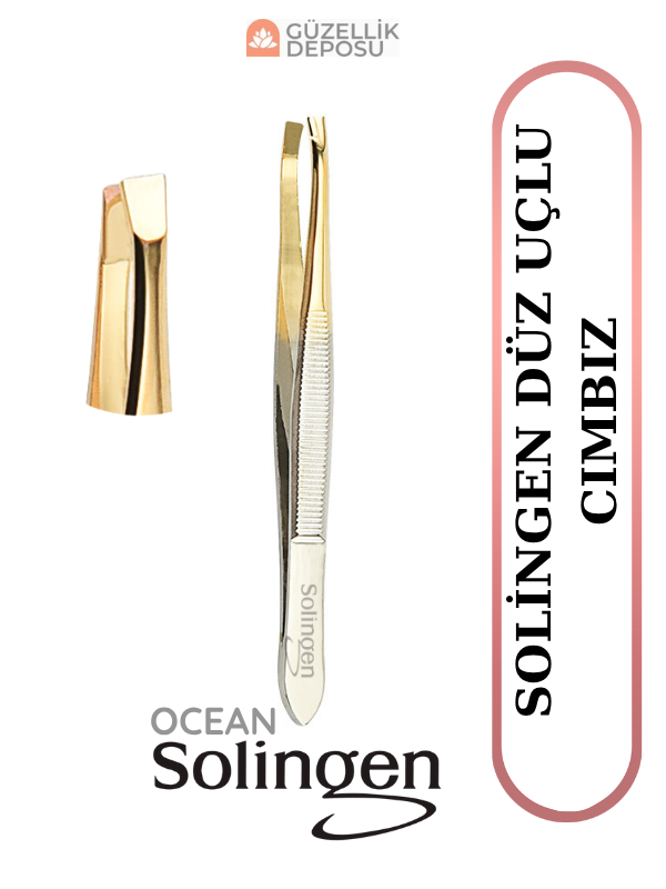Solingen Gold Uçlu Kaş Cımbız