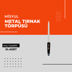 (Toptan) Metal Tırnak Törpüsü 1 Koli (24 Adet)