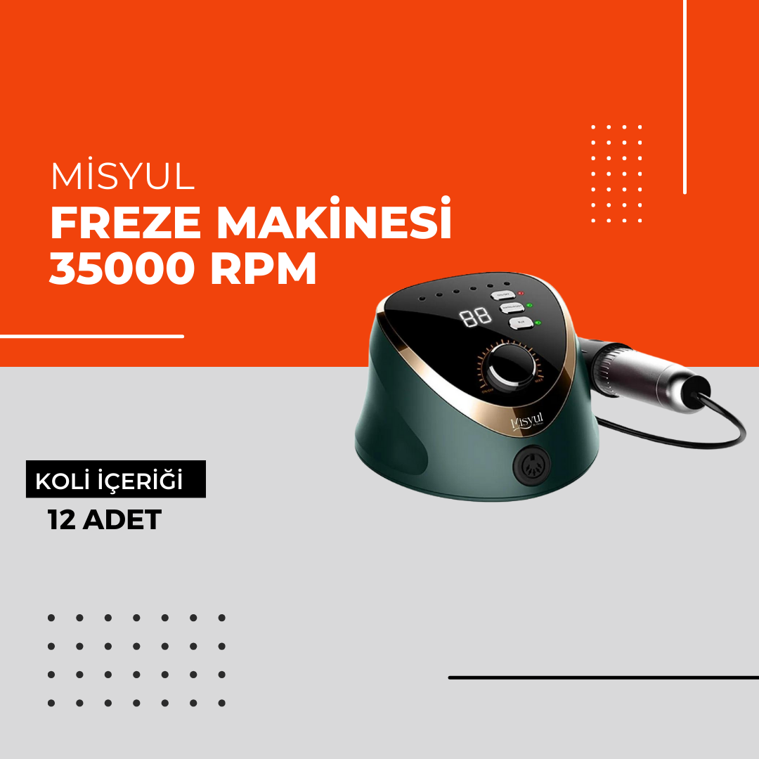 (Toptan) Misyul Freze Makinesi 35000 RPM 1 Koli (12 Adet)