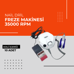 (Toptan) Nail Drill Freze Makinesi 35000 RPM 1 Koli (10 Adet)