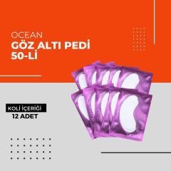 (Toptan) Göz Altı Pedi 50-li 1 Koli (12 Adet)