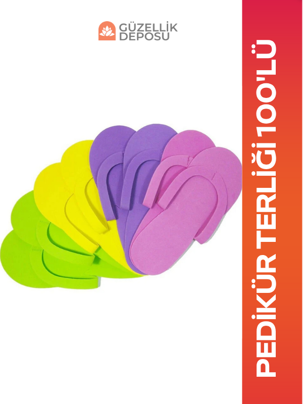 Pedikür Terliği 100'lü