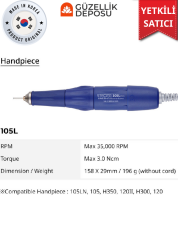 Strong 210 Freze Makinesi Yedek Kalem 105 L Piyesemen (Orijinal Kore)