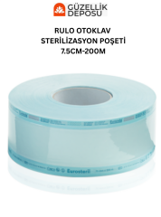 Rulo Otoklav Sterilizasyon Poşet 7.5cm x 200mm