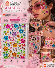 Güzellik Deposu Gem Maxing Viral Tırnak,Yüz,Makyaj,Pasta,Telefon Süsleme Taşı 1316