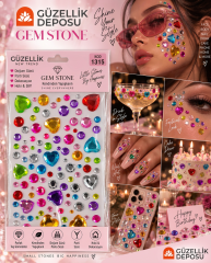 Güzellik Deposu Gem Maxing Viral Tırnak,Yüz,Makyaj,Pasta,Telefon Süsleme Taşı 1315