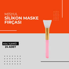 (Toptan) Tek Taraflı Silikon Maske Fırçası 1 Paket (24 Adet)