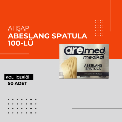 (Toptan) Abeslang Spatula 100-lü 1 Koli (50 Adet)