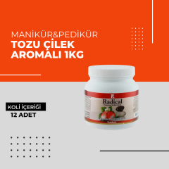(Toptan) Manikür & Pedikür Tozu 1KG 1 Koli (12 Adet)