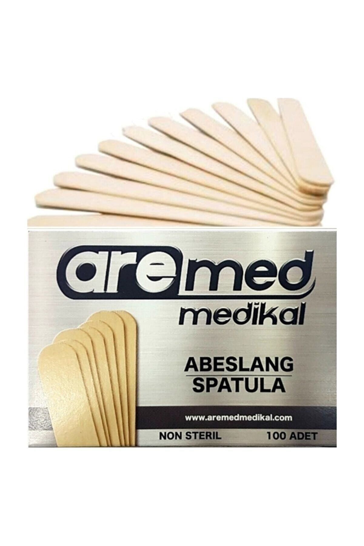 Aremed Aremed Abeslang Spatula 100'lü - Güzellik Deposu