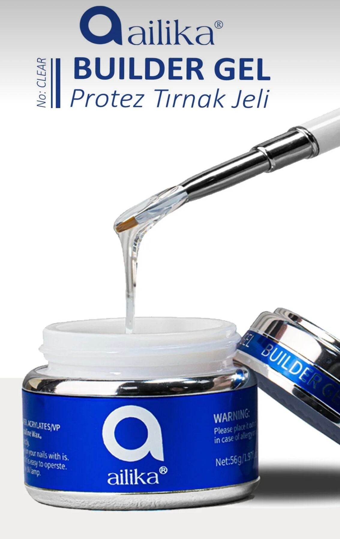Ailika Builder Jel Şeffaf  56ml