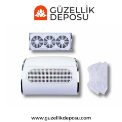 Misyul 3 Fanlı Profesyonel Toz Çekme Makinesi Toz Toplama