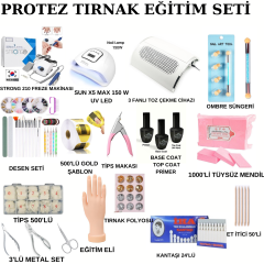 Protez Tırnak Eğitim Seti