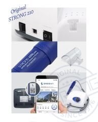 Strong 210 Mikromotor Törpü Makinası + 10'lu Freze Uç (Yetkili Satıcı) 2 Yıl Garantili Freze Cihazı - Freze Makinesi