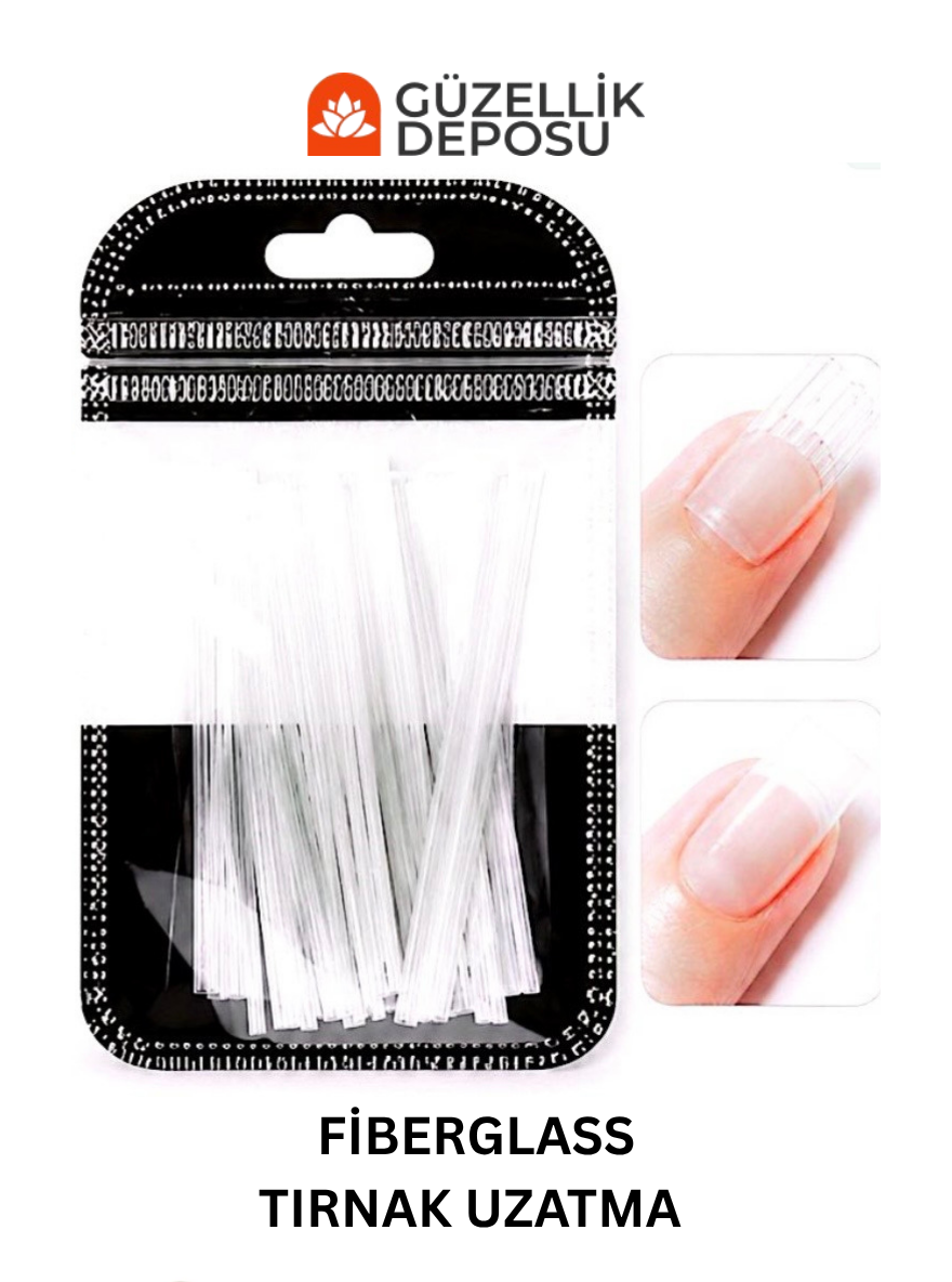 Protez Tırnak Fiberglass 10'lu