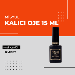 (Toptan) Misyul Kalıcı Oje Çeşitleri 15ml 204 Renk 1 Koli (12 Adet)