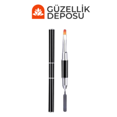 Poly Jel Çift Taraflı Spatula Fırça