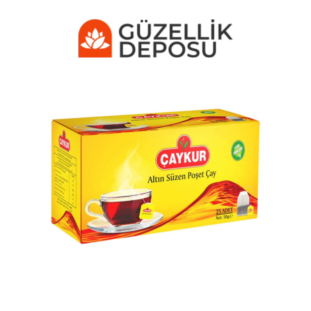 Çaykur Altın Süzen Poşet Çay 25'li