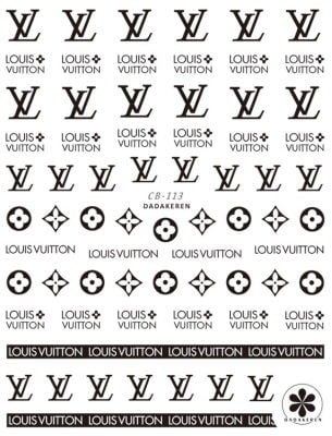 Louis Vuitton Tırnak Sticker
