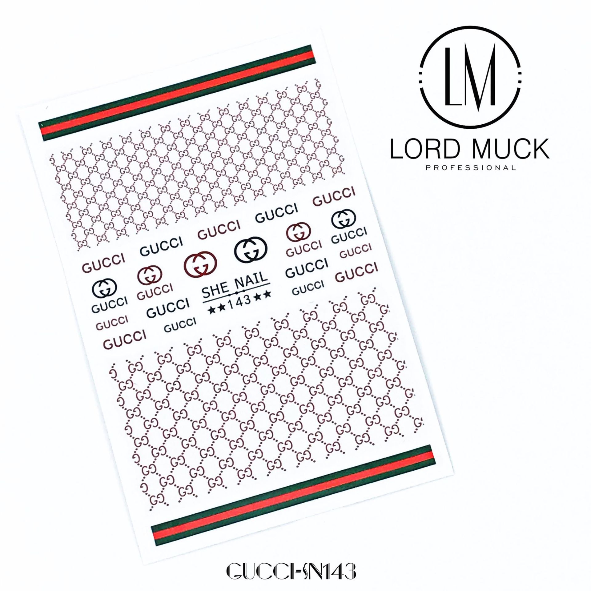 Gucci Tırnak Sticker