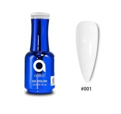 Ailika Renkli Base Coat 15 ml - 01 Beyaz Color Base