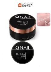 QNAİL Builder Gel 50 ml Protez Tırnak Jeli UV LED Uzatma Güçlendirme Profesyonel Jel NO:06