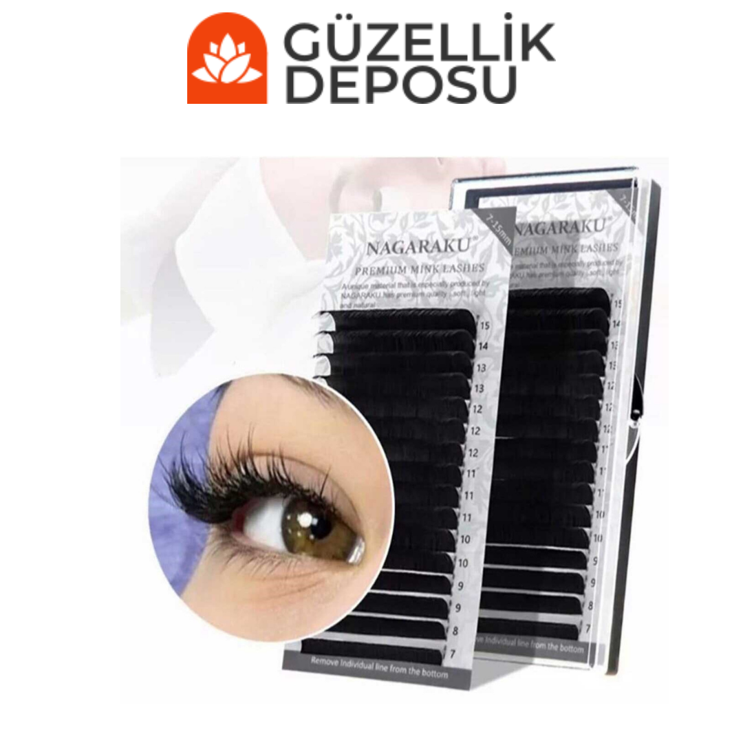 Mix İpek Kirpik D kıvrım 7-15 mm