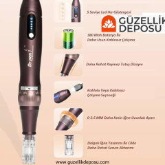 A10 Dermapen Cihazı Kalıcı Makyaj Bb Glow Peeling Makinası