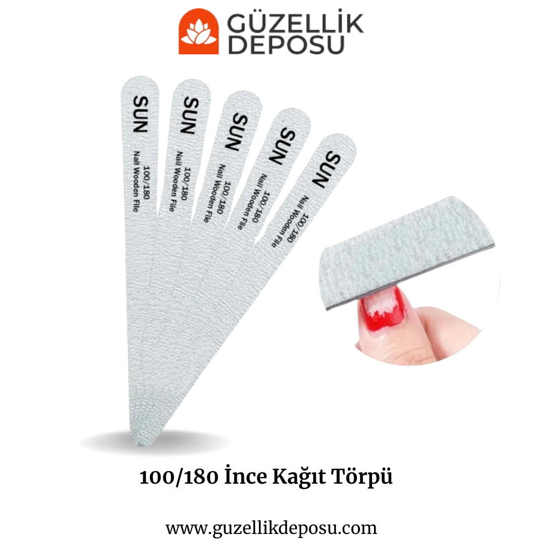 100/180 İnce Kağıt Törpü 5'li