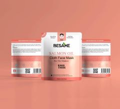 Besame Somon Yağlı Kağıt Maske 10'lu