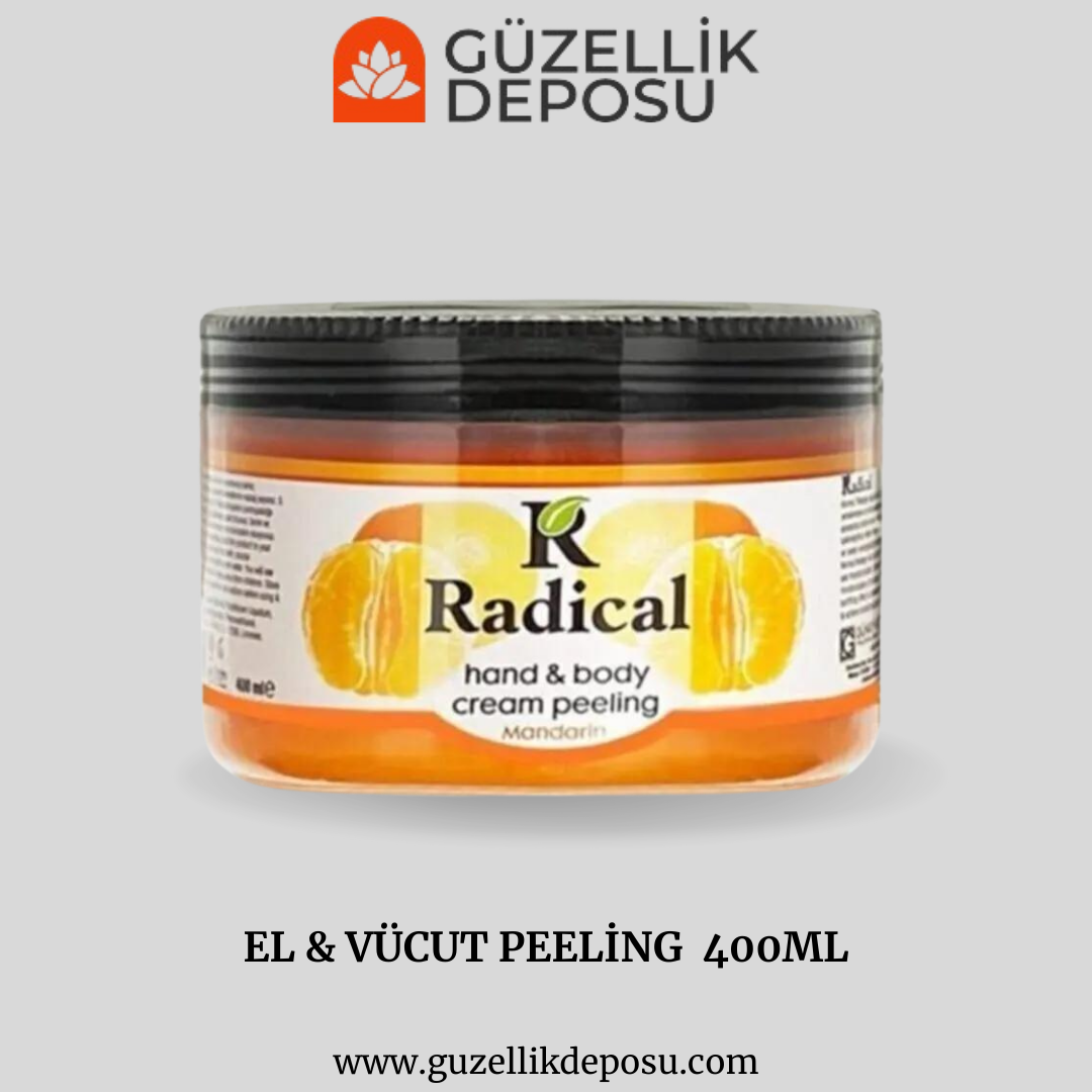 Radical El & Vücut Peeling Mandalina Aromalı