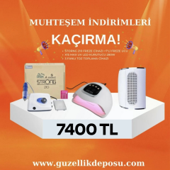 Protez Tırnak Cihaz Seti 3lü