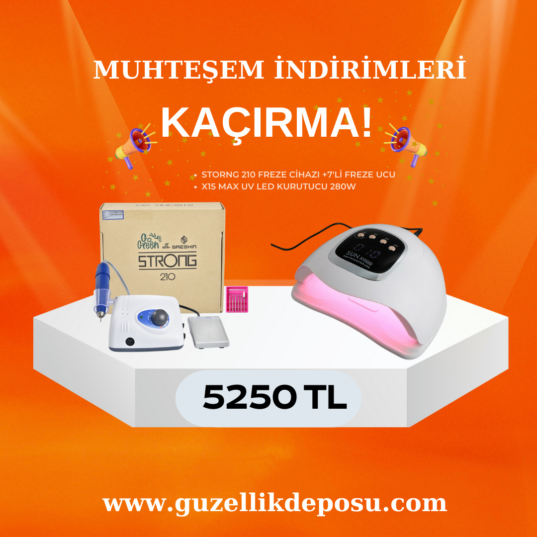 Protez Tırnak Cihaz Seti 2li