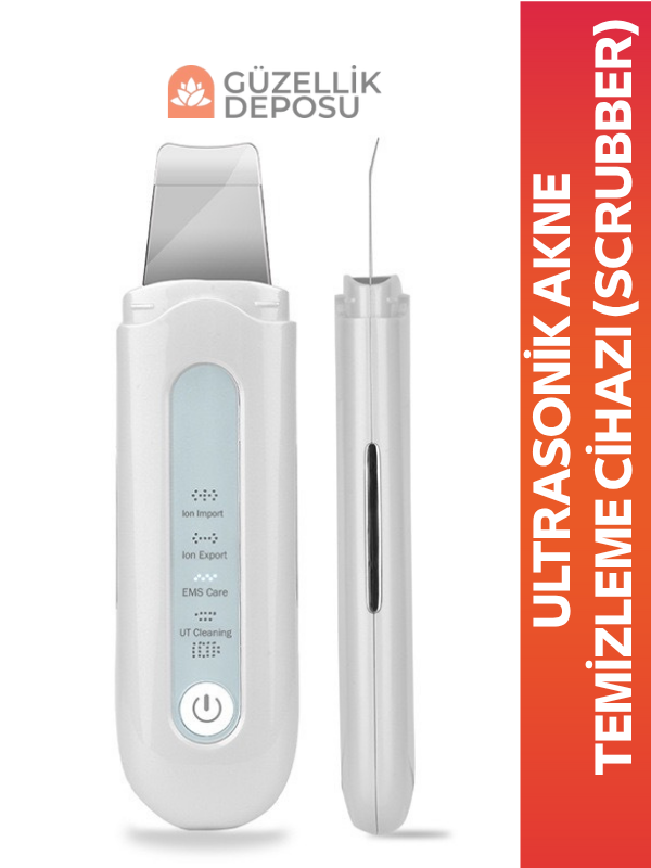 Ultrasonik Yüz Temizleme Cihazı Scrubber