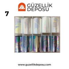 Misyul Tırnak Süsleme Folyosu 10'lu