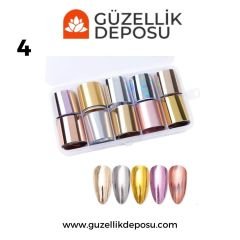 Misyul Tırnak Süsleme Folyosu 10'lu