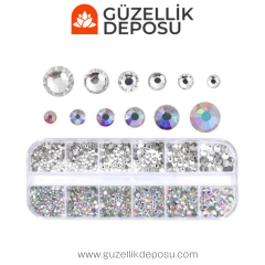 Swarovski Tırnak Süsleme Taşı 12'li