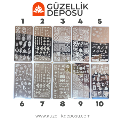 Tırnak Damgalama Plakası Çeşitleri