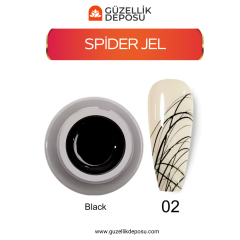 Spider Jel 5 ml Siyah