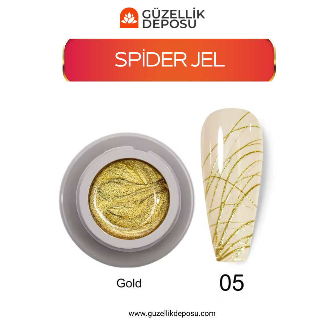 Spider Jel 5 ml Gold