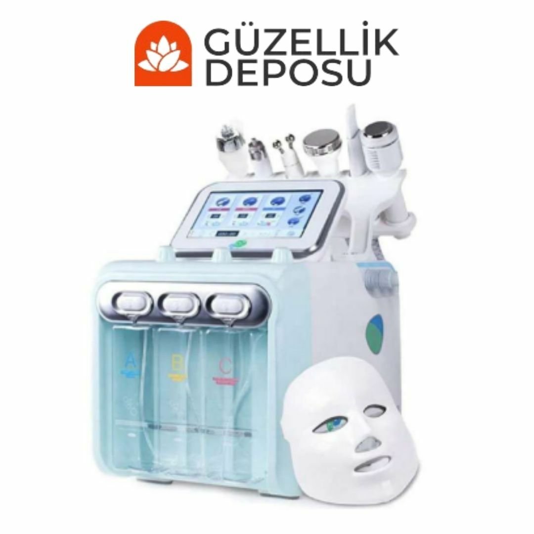 Maskeli Hydrafacial Cilt Bakım Cihazı