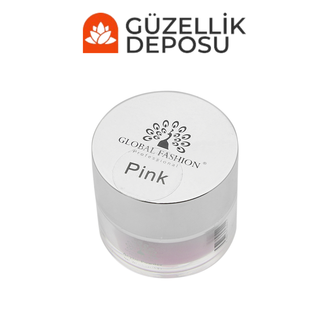 Global Fashion Akrilik Toz Pembe