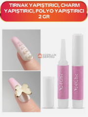 Tırnak Yapıştırıcı , Tırnak Charm Yapıştırıcı, Tırnak Süs Yapıştırıcı, Tırnak Folyo Yapıştırıcı 2 gr