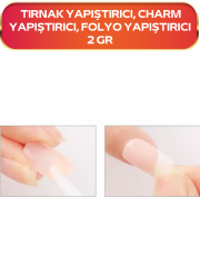 Tırnak Yapıştırıcı , Tırnak Charm Yapıştırıcı, Tırnak Süs Yapıştırıcı, Tırnak Folyo Yapıştırıcı 2 gr