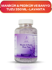 Manikür Pedikür ve Banyo Tuzu Lavanta 350ml