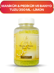 Manikür Pedikür ve Banyo Tuzu Limon 350ml