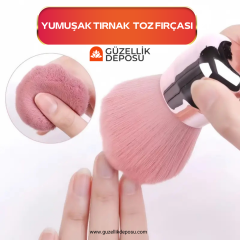 Yumuşak Protez Tırnak Toz Fırçası
