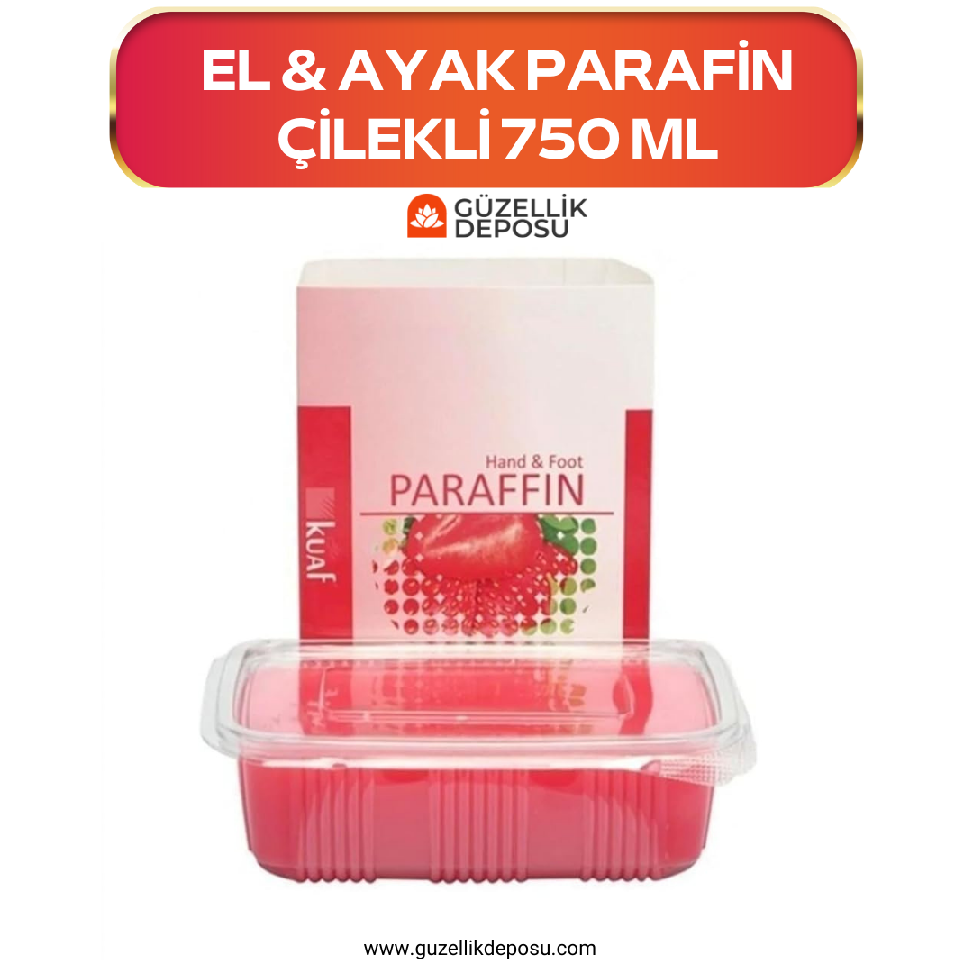 Çilekli El Ayak Parafin 750 ml
